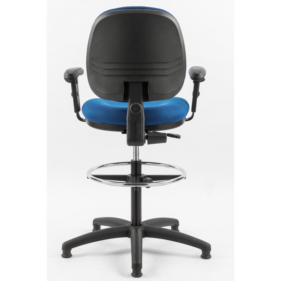 Ergo Line Fabric Draughtsman Chair